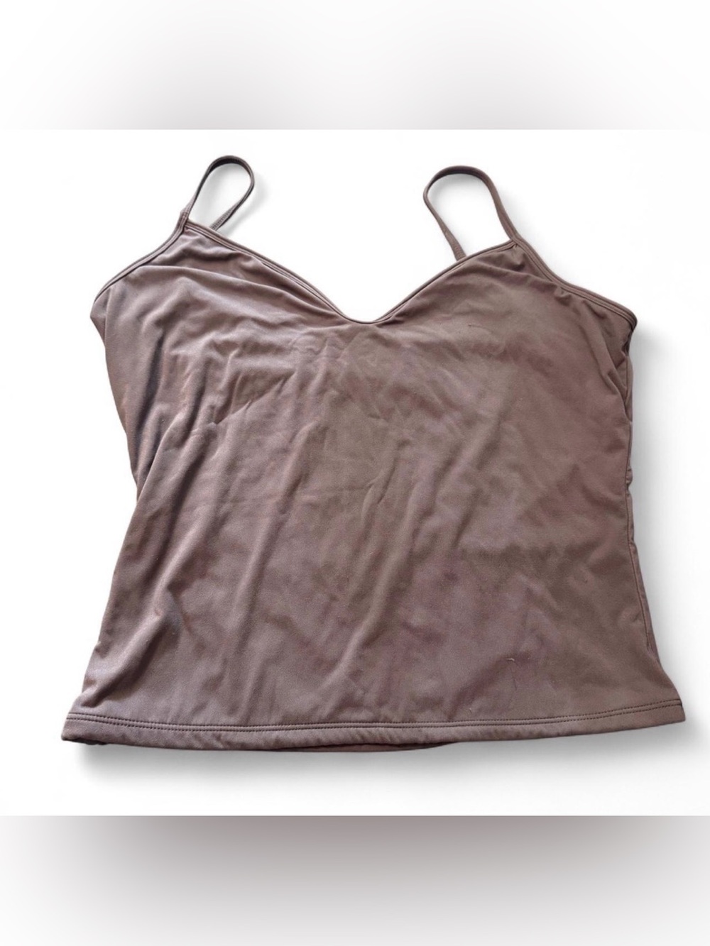 Women’s Spaghetti Strap Cami Tank Top - gray